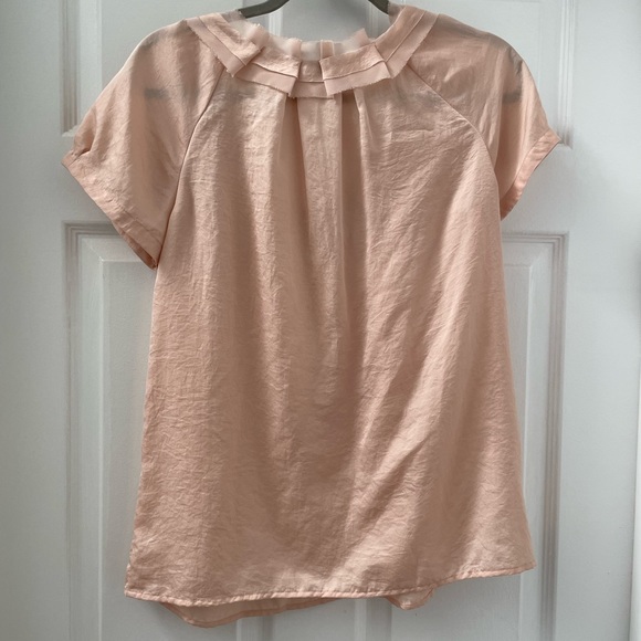 LOFT peach blouse - Picture 2 of 3